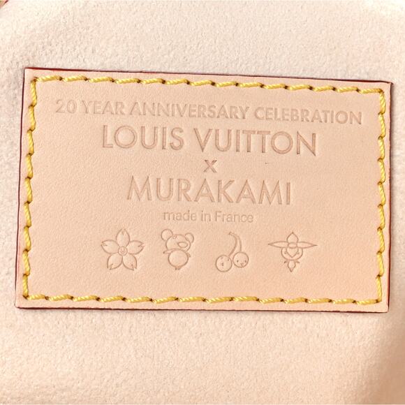 Louis Vuitton Multicolor Keepall Murakami LV X TM Monogram Bandouliere 45 White - Picture 7 of 11